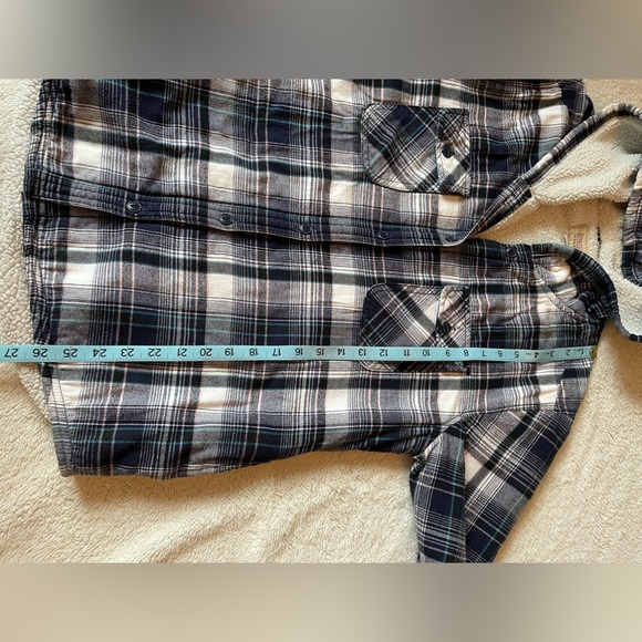 Boston Traders Sherpa Lined Hooded Flannel Shirt Jacket - Picture 10 of 14